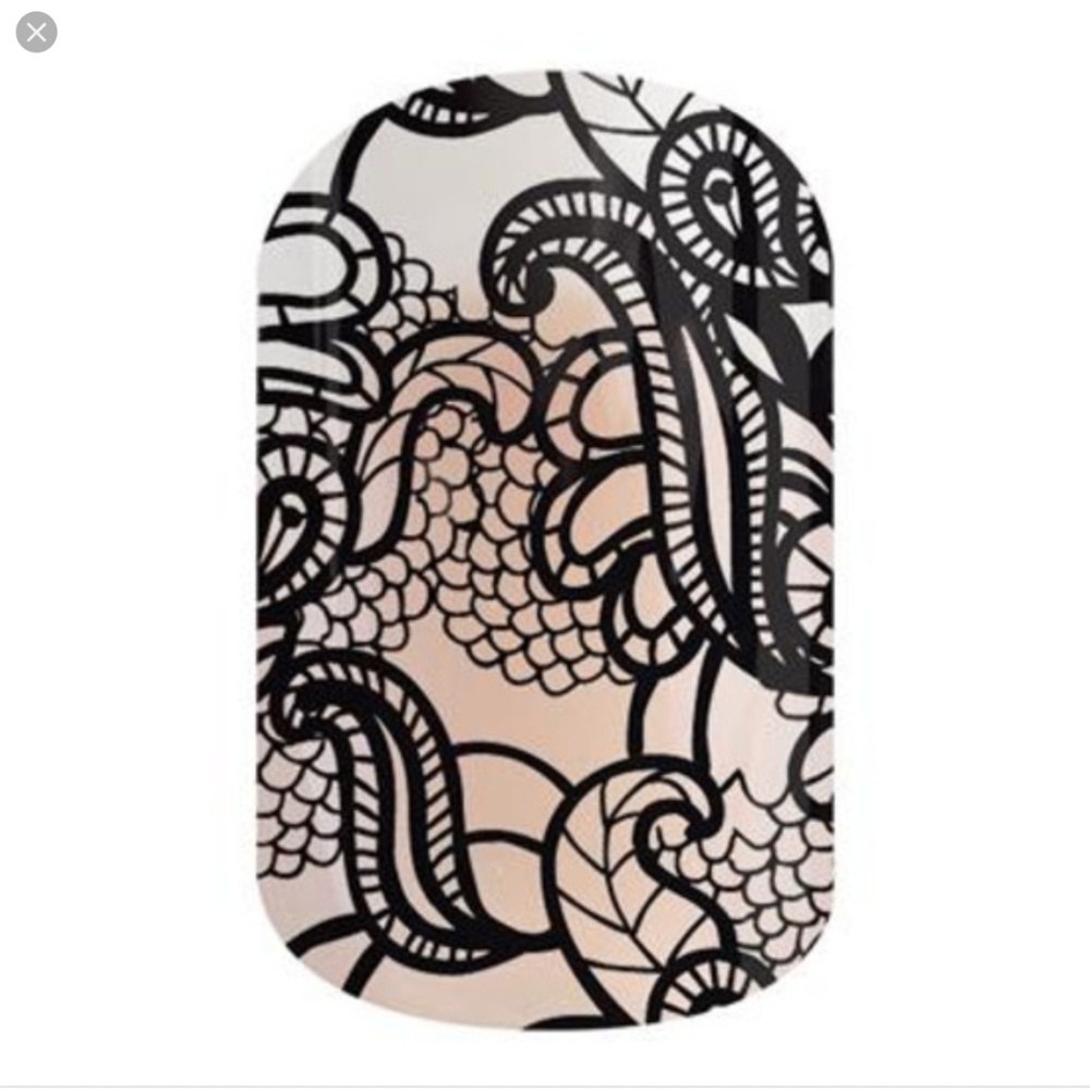 JAMBERRY BLACK LACE ON CLEAR